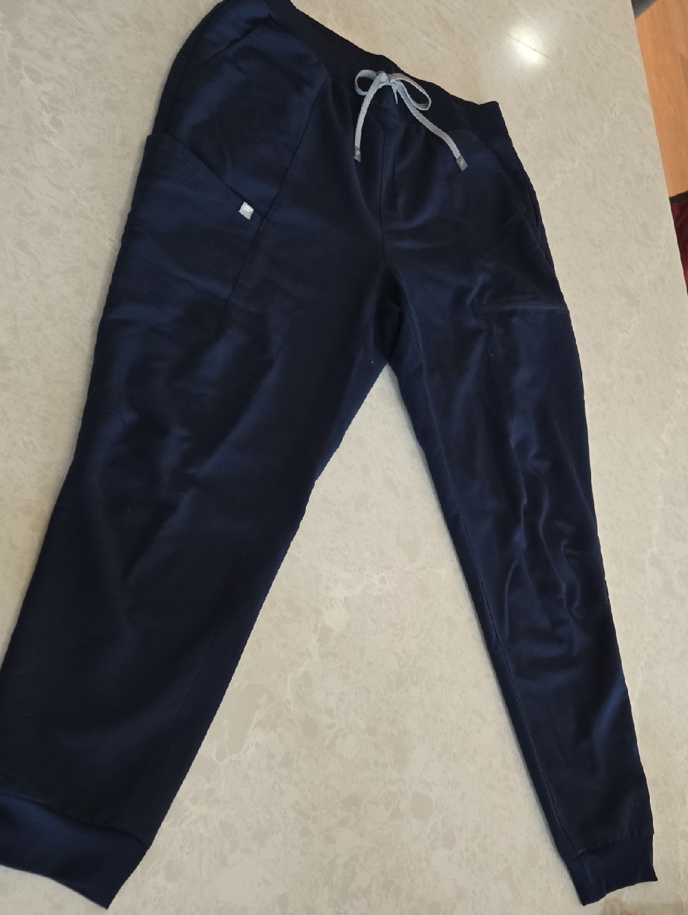 Fabletics Navy Jogger Scrubs Size Lg